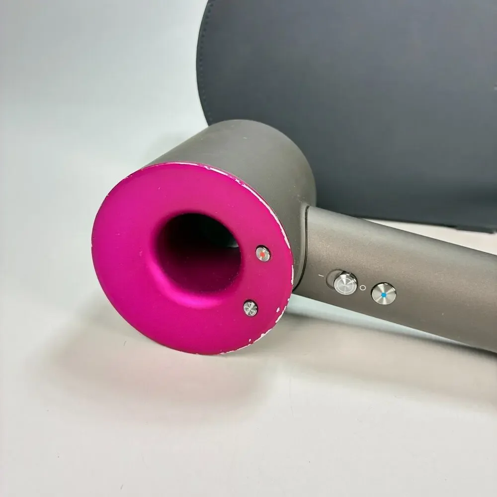 Dyson Supersonic Gray Pink Iron ALCI Plug Leakage Circuit Interrupter Hair Dryer